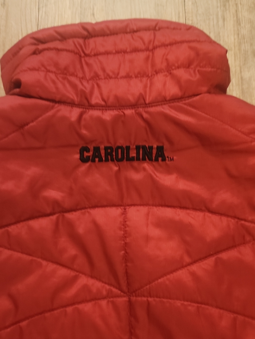 Columbia Red Quilted Puffer Vest - Gamecocks - Picture 4 of 6